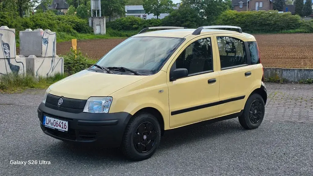 Gebraucht Fiat Panda Active 54 PS (39 kW) 2008 Gelb Kleinwagen