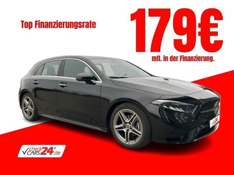 Schwarz Gebraucht 2024 Mercedes A200 Advanced Limousine | 35.889 € (Teuer) - Bild 1/4