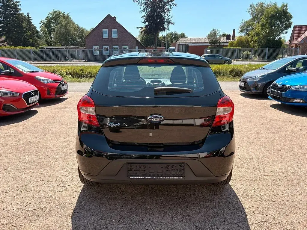 Gebraucht Ford Ka Plus Cool & Sound Edition 86 PS (63 kW) 2018 Schwarz Kleinwagen