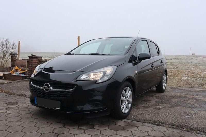 Schwarz Gebraucht 2016 Opel Corsa Edition Limousine | 8.190 € (Fairer Preis) - Bild 1/4