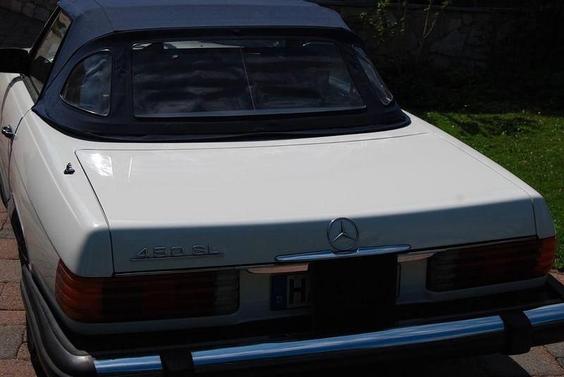 Gebraucht Mercedes SL450 218 PS (160 kW) 1978 Weiß Cabrio
