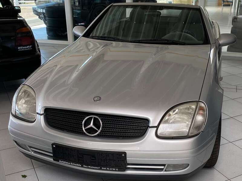 Silber Gebraucht 1999 Mercedes SLK200 Cabrio | 5.600 € (Fairer Preis) - Bild 1/4