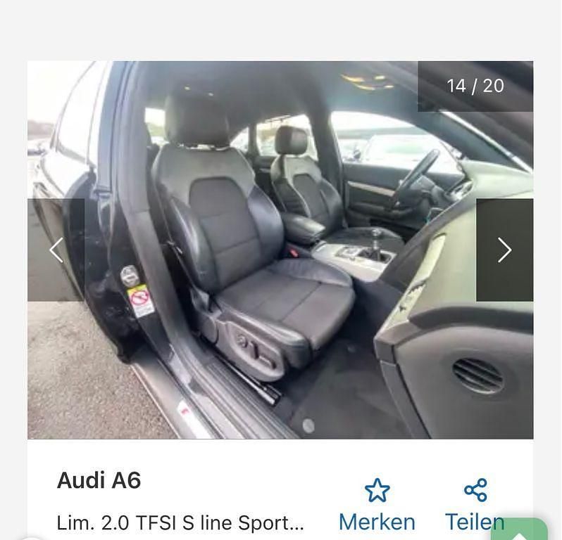 Schwarz Gebraucht 2010 Audi A6 S-Line Limousine | 7.000 € (Fairer Preis) - Bild 1/4