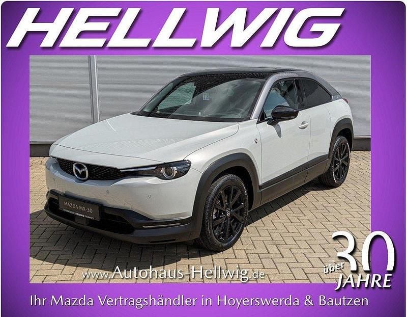 Weiß Gebraucht 2023 Mazda MX30 Makoto SUV | 21.980 € (Superpreis) - Bild 1/4