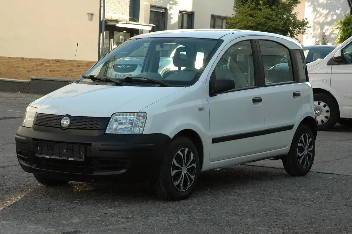 Gebraucht Fiat Panda 55 PS (40 kW) 2004 Weiß Kleinwagen