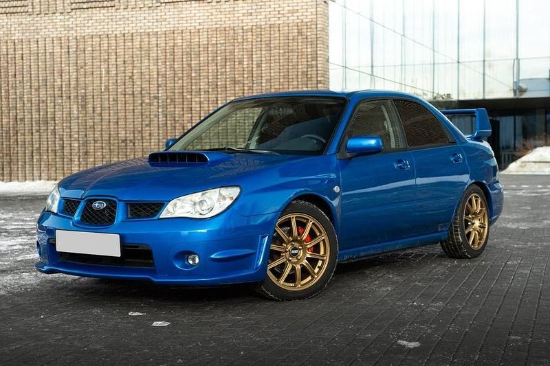 Gebraucht Subaru Impreza 230 PS (169 kW) 2007 Blau Limousine