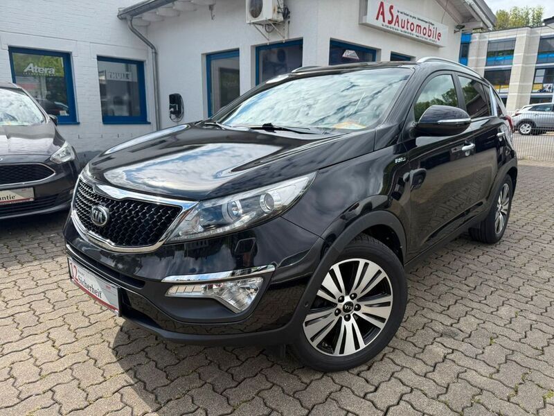 Zilinaschwarz met. Gebraucht 2014 Kia Sportage Platinum Edition SUV | 12.949 € (Fairer Preis) - Bild 1/4