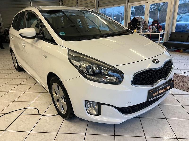 Gebraucht Kia Carens Edition 7 136 PS (100 kW) 2014 Weiß Van / Kleinbus