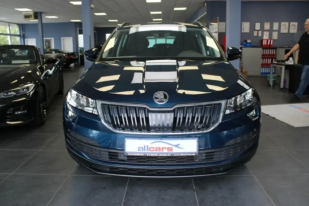 Gebraucht Skoda Karoq Ambition 150 PS (110 kW) 2021 Blau SUV