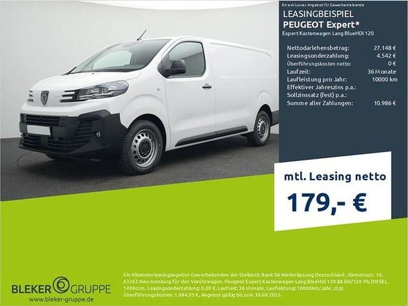 Weiss Neu 2025 Peugeot Expert Van | 31.690 € (Teuer) - Bild 1/3