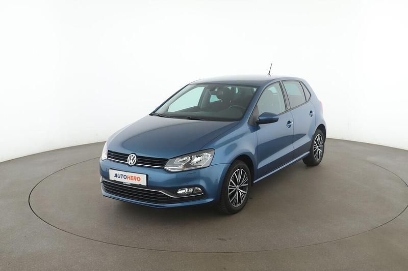 Blau Gebraucht 2016 VW Polo Allstar Limousine | 10.450 € (Etwas zu teuer) - Bild 1/3