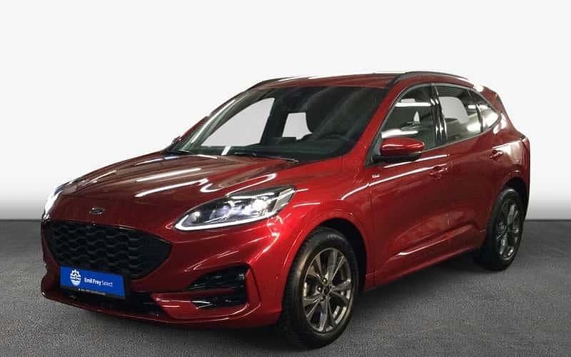 Lucid red metallic Gebraucht 2024 Ford Kuga ST-Line SUV | 24.944 € (Superpreis) - Bild 1/4