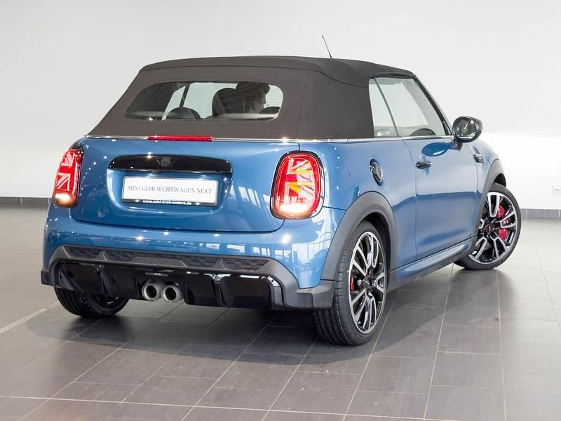 Gebraucht Mini John Cooper Works Cabriolet 231 PS (169 kW) 2021 Island blue metallic (blau) Cabrio