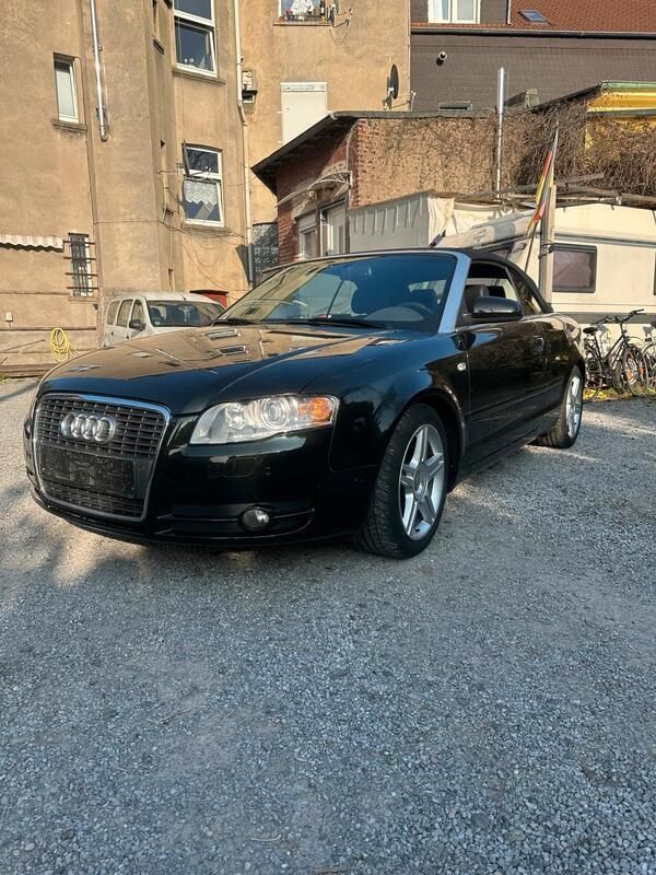 Schwarz Gebraucht 2007 Audi A4 Cabriolet Cabrio | 9.999 € (Guter Preis) - Bild 1/4