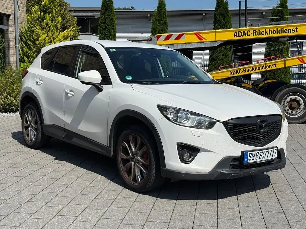 Gebraucht Mazda CX-5 Sports-Line 175 PS (128 kW) 2014 Weiß SUV