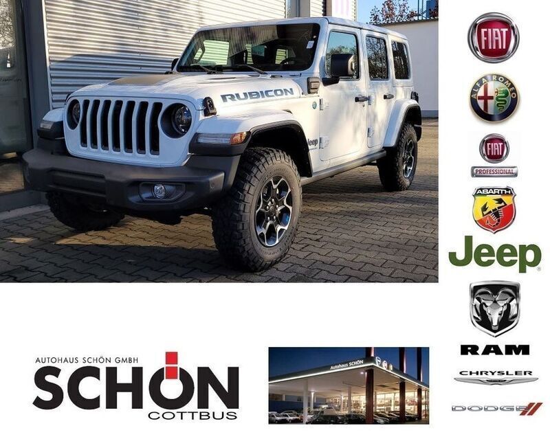 Bright white Gebraucht 2023 Jeep Wrangler Unlimited Rubicon SUV | 79.900 € - Bild 1/4