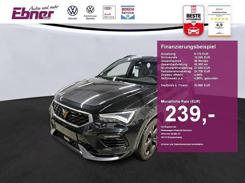Gebraucht Cupra Ateca 190 PS (139 kW) 2024 Magic schwarz metallic SUV