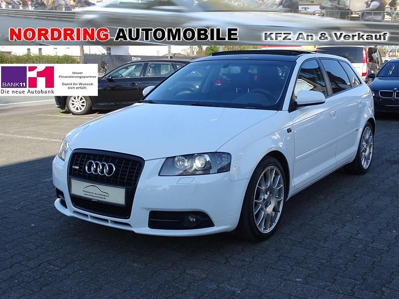 Gebraucht Audi A3 S-Line 170 PS (125 kW) 2008 Weiß Kleinwagen
