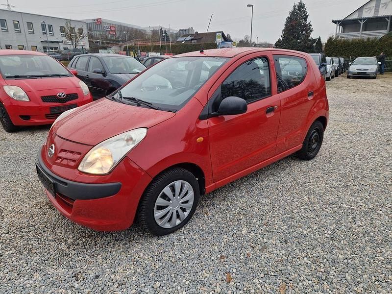Gebraucht Nissan Pixo Visia 68 PS (50 kW) 2009 Rot Kleinwagen