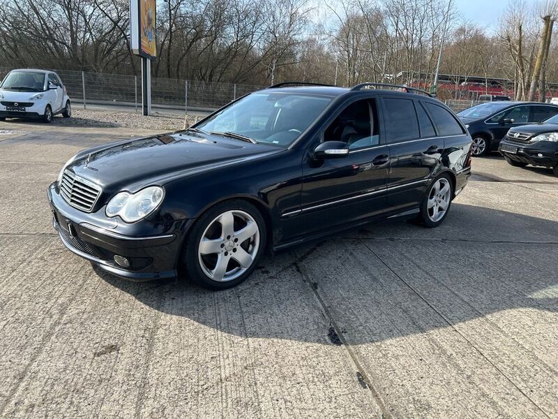 Schwarz Gebraucht 2005 Mercedes C350 Limousine | 1.599 € (Superpreis) - Bild 1/4