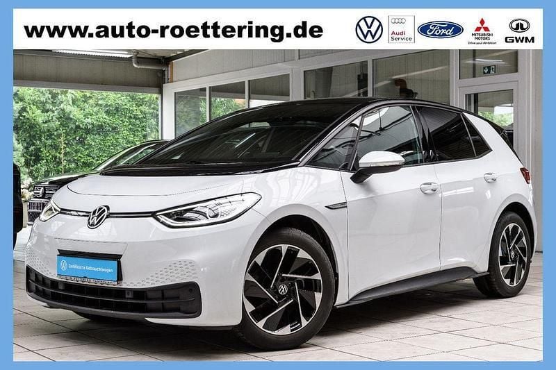 Weiß Gebraucht 2021 VW ID.3 Pro Kleinwagen | 20.590 € (Fairer Preis) - Bild 1/4