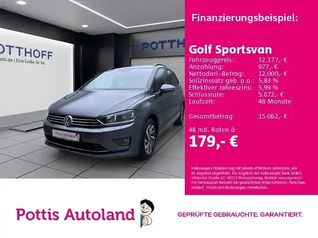 Gebraucht VW Golf VII Sound 110 PS (80 kW) 2017