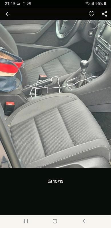 Gebraucht VW Golf VI 122 PS (89 kW) 2010 Blau Kleinwagen