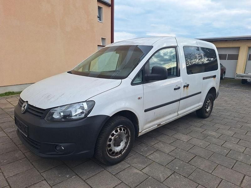 Gebraucht VW Caddy Maxi 110 PS (80 kW) 2011 Weiß Van / Kleinbus
