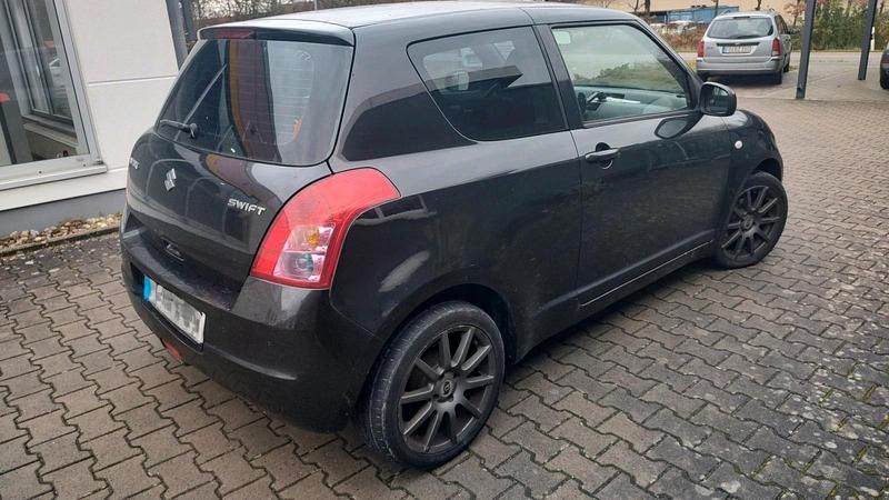 Gebraucht Suzuki Swift 2008 Schwarz Kleinwagen