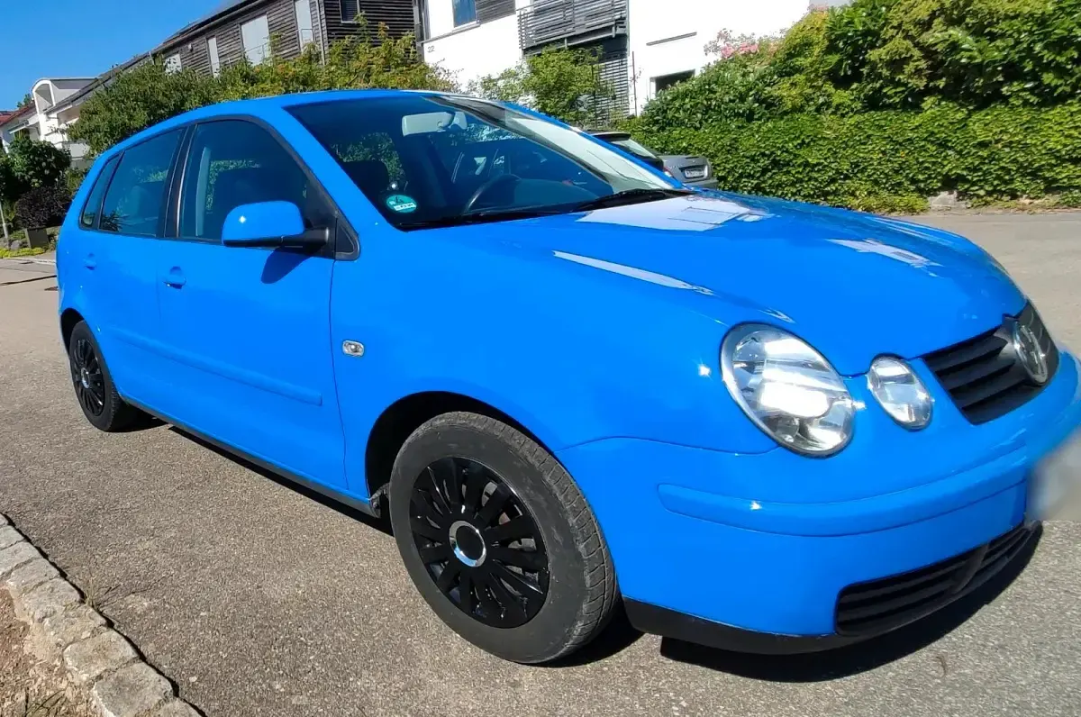 Gebraucht VW Polo 54 PS (39 kW) 2005 Blau Kleinwagen