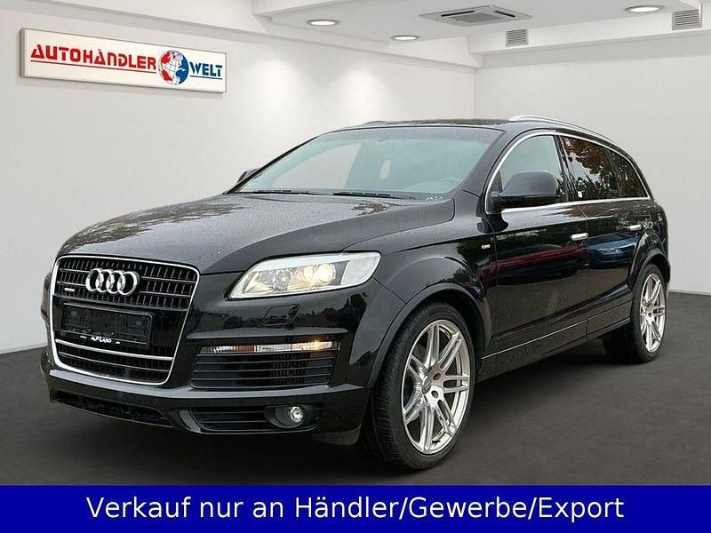 Schwarz Gebraucht 2008 Audi Q7 S-Line SUV | 7.999 € (Superpreis) - Bild 1/3