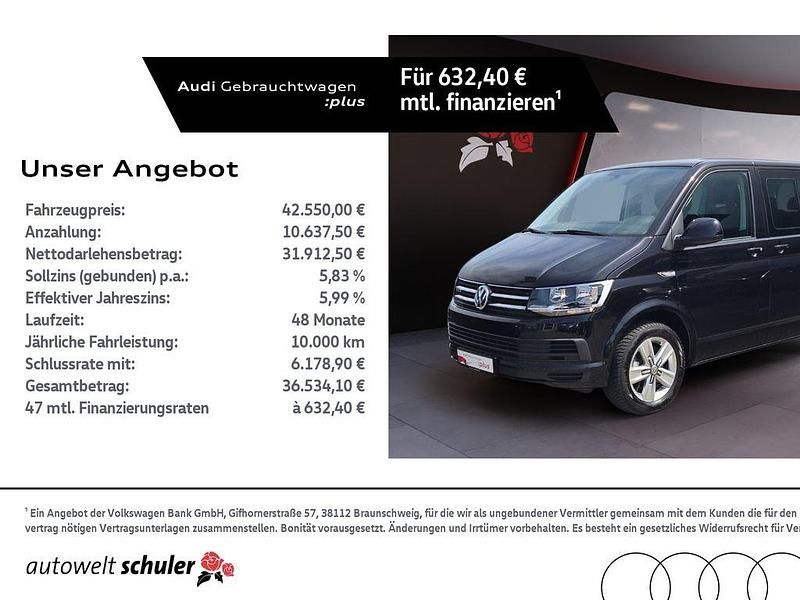 Schwarz Gebraucht 2019 VW T6.1 Comfortline Van | 42.550 € (Fairer Preis) - Bild 1/4