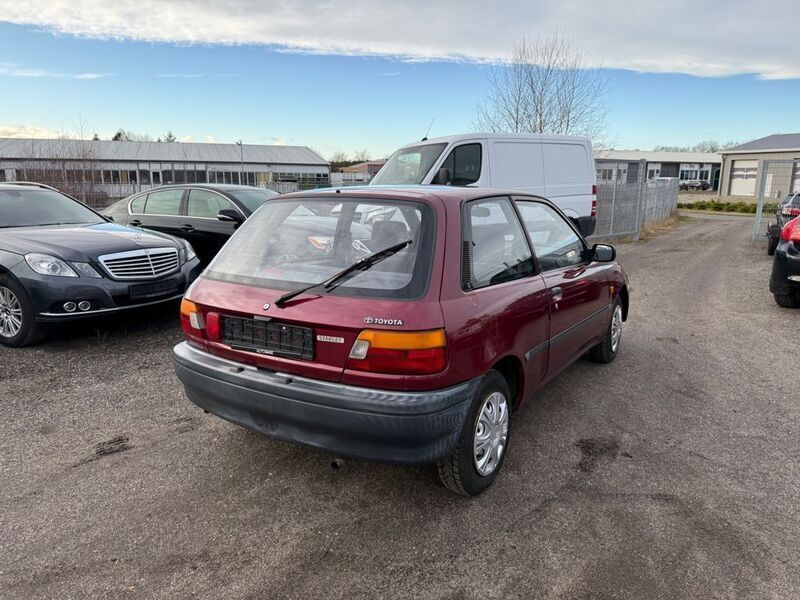 Gebraucht Toyota Starlet XLi 75 PS (55 kW) 1993 Rot Kleinwagen