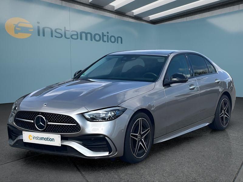 Silber Gebraucht 2023 Mercedes C300 Limousine | 50.899 € - Bild 1/4