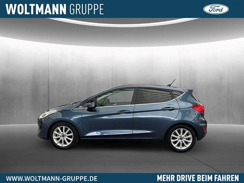 Gebraucht Ford Fiesta Titanium 101 PS (74 kW) 2019 Blau Kleinwagen