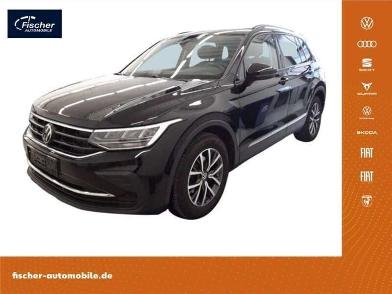 Schwarz Gebraucht 2023 VW Tiguan Life SUV | 31.980 € (Superpreis) - Bild 1/4