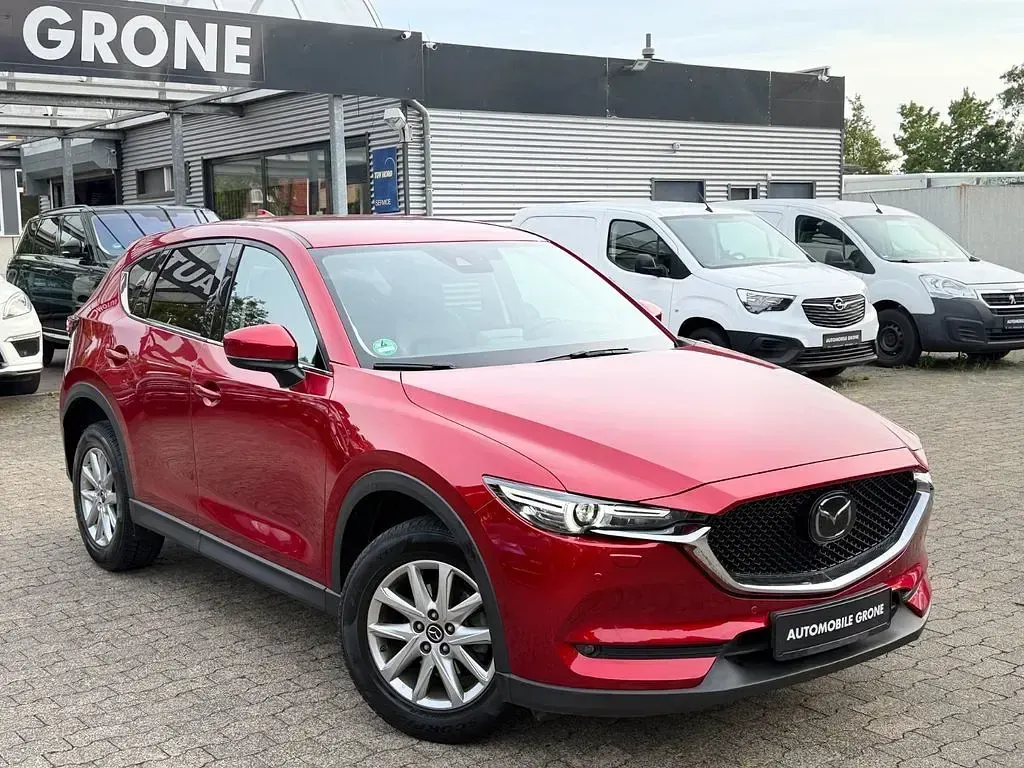 Gebraucht Mazda CX-5 Sports-Line 194 PS (142 kW) 2019 Rot SUV
