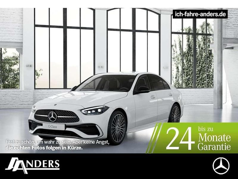 Polarweiss Gebraucht 2026 Mercedes C200 AMG Limousine | 44.950 € (Fairer Preis) - Bild 1/3