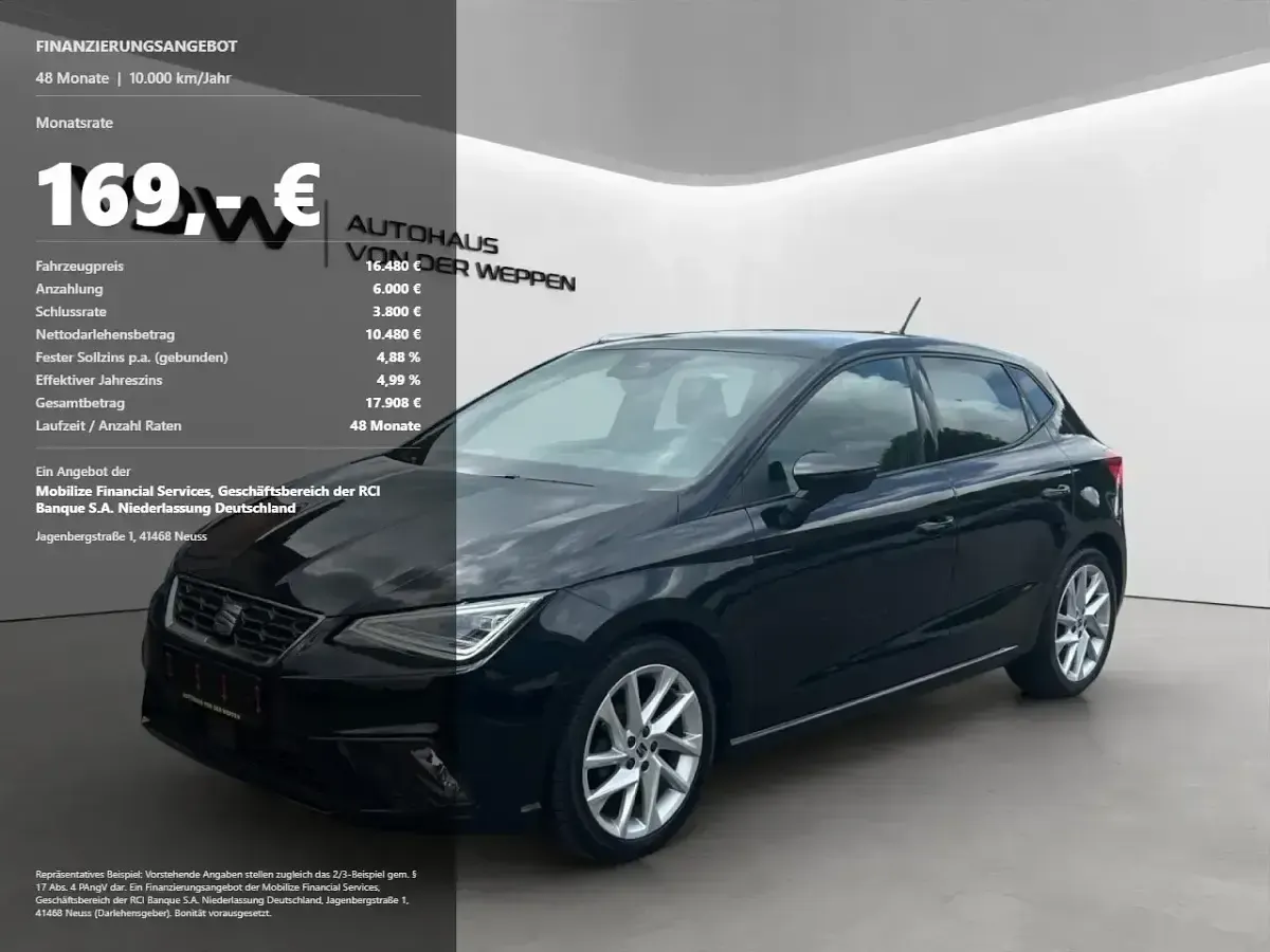 Gebraucht Seat Ibiza FR 95 PS (69 kW) 2023 Kleinwagen