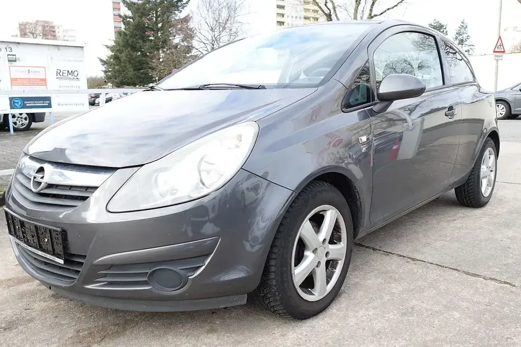 Gebraucht Opel Corsa Edition 69 PS (50 kW) 2010 Grau Kleinwagen