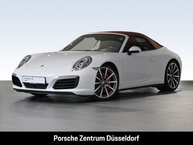 Carraraweißmetallic Gebraucht 2016 Porsche 911 Carrera 4S Cabriolet Cabrio | 99.900 € (Fairer Preis) - Bild 1/4