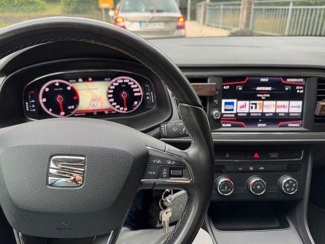 Schwarz Gebraucht 2018 Seat Leon ST Style Kombi | 12.550 € (Guter Preis) - Bild 1/4