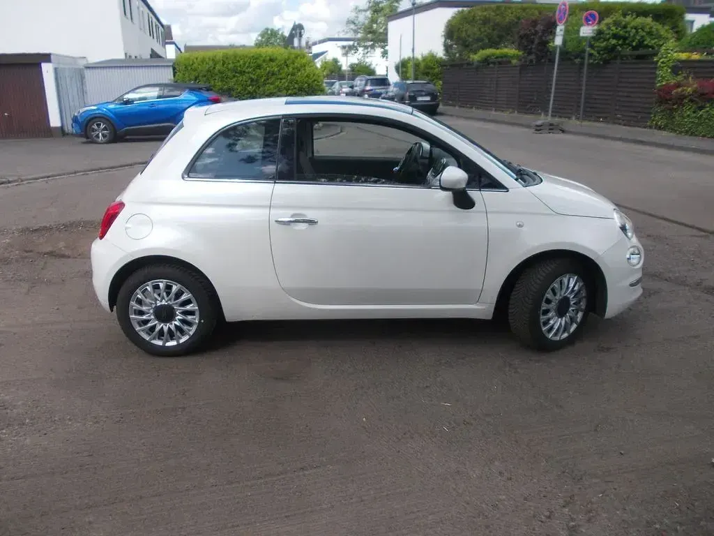Gebraucht Fiat 500 Lounge 69 PS (50 kW) 2016 Weiß Kleinwagen