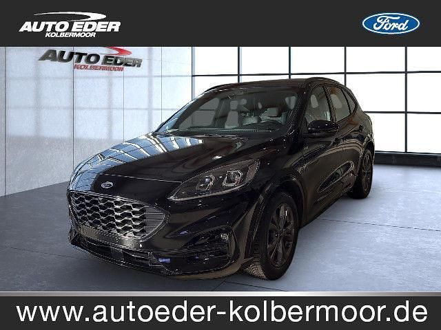 Obsidianschwarz (metallic) Gebraucht 2023 Ford Kuga ST-Line SUV | 29.900 € (Teuer) - Bild 1/4
