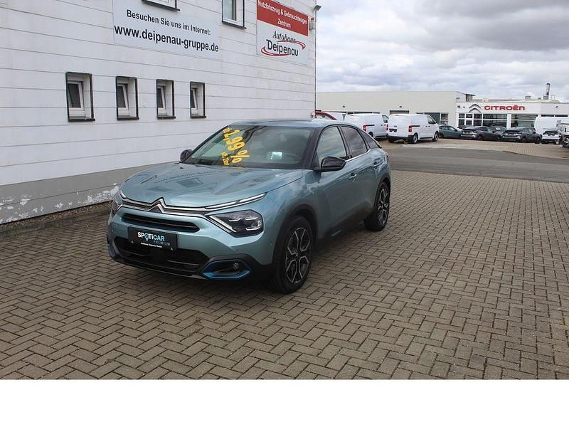 Islandblau Gebraucht 2022 Citroën e-C4 Shine Limousine | 20.890 € (Fairer Preis) - Bild 1/4