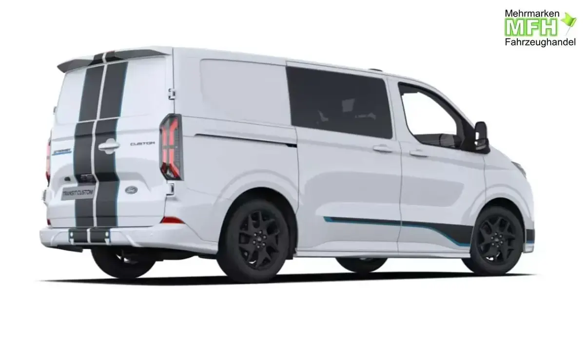 Neu Ford E-Transit Sport 160 kW (218 PS) 2026 Frozen white Van