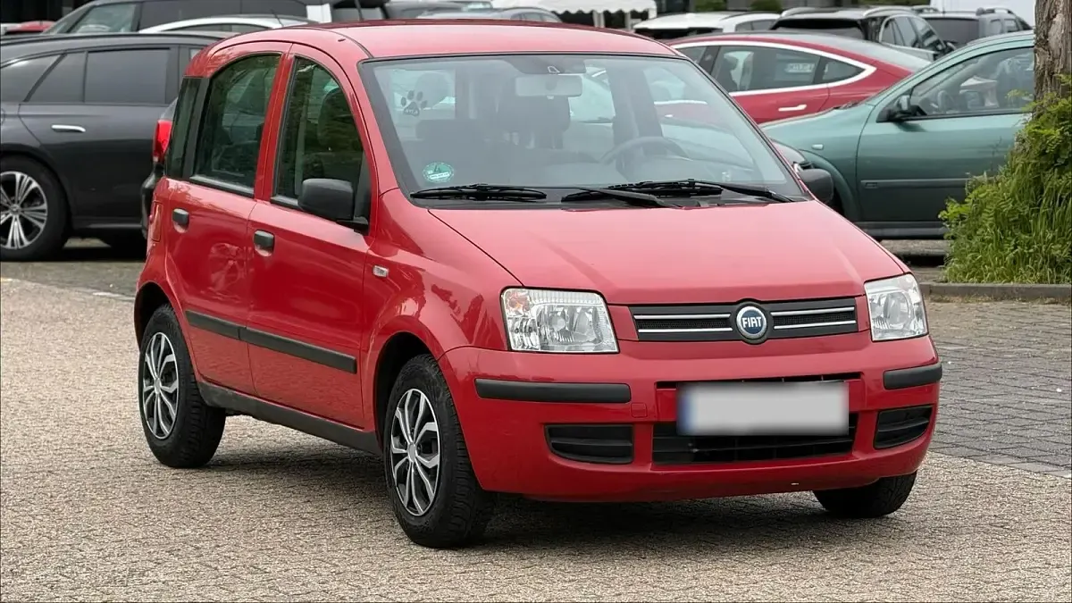 Gebraucht Fiat Panda 65 PS (47 kW) 2007 Rot Kleinwagen