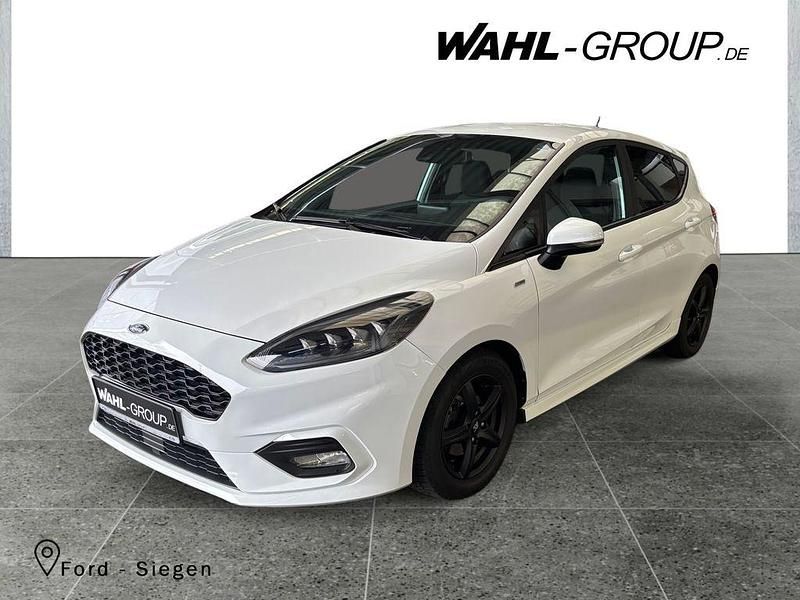 Weiß Gebraucht 2019 Ford Fiesta ST-Line X Limousine | 12.990 € (Fairer Preis) - Bild 1/4