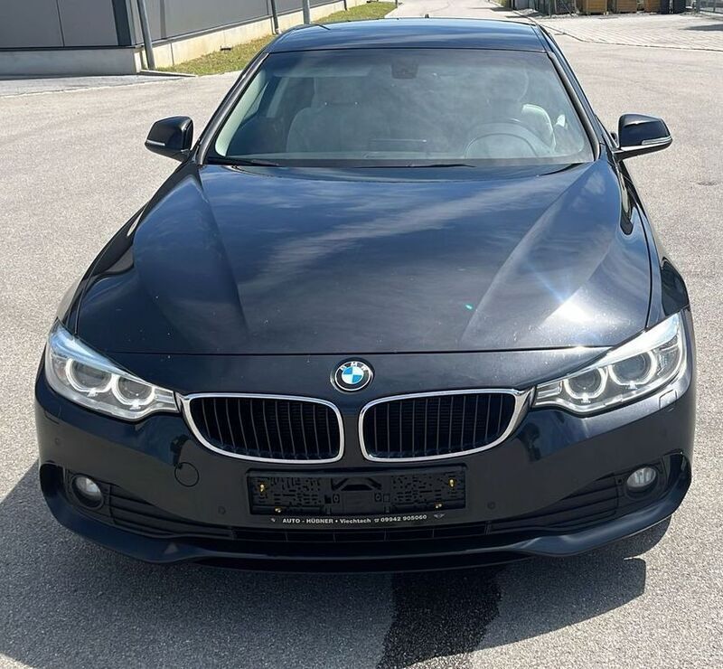 Schwarz Gebraucht 2015 BMW 420 Advantage Coupé | 11.990 € (Etwas zu teuer) - Bild 1/4