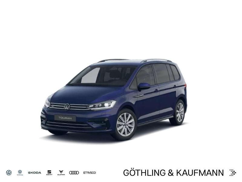 Atlantik blue metallic Gebraucht 2025 VW Touran R-line Van / Kleinbus | 34.930 € (Fairer Preis) - Bild 1/4